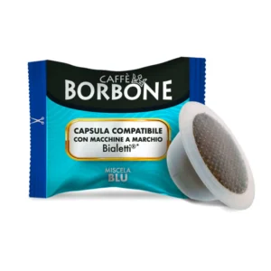 100 Capsule Bialetti® Miscela BLU Caffè Borbone