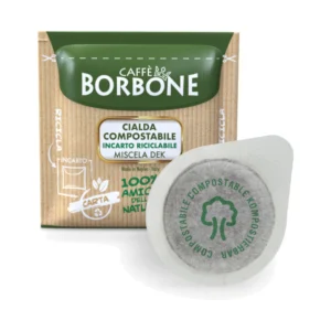 50 Cialde ESE Borbone Miscela VERDE DEK