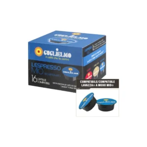 Capsule Lespressomio Decaffeinato 16 pezzi